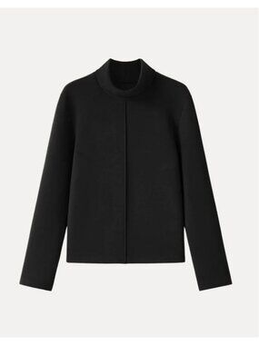 OGL FuzzLuxe Turtleneck Long Sleeve Top Women's Size Medium in Black NWT!